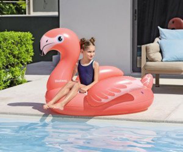 Φουσκωτό Φλαμίνγκο για κολύμπι 1.38m x 1.07m BESTWAY