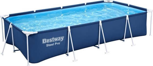 Bestway Basen ogrodowy stelazowy 400 x 211 x 81 cm 4w1