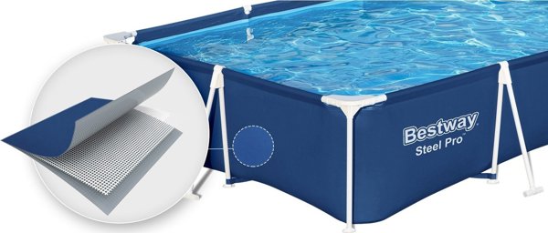 Bestway Basen ogrodowy stelazowy 400 x 211 x 81 cm 4w1