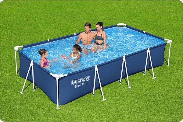 Bestway Basen ogrodowy stelazowy 400 x 211 x 81 cm 4w1