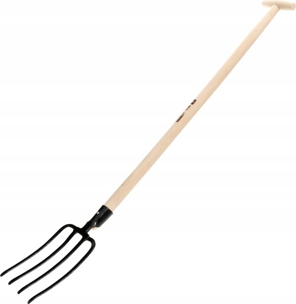BEST GARDEN πιρούνι σκαψίματος με ξύλινη λαβή «T» L-100 X1 (1/5)