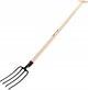 BEST GARDEN πιρούνι σκαψίματος με ξύλινη λαβή «T» L-100 X1 (1/5)