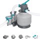 Αντλία Φιλτραρίσματος Άμμου Bestway 8327 L/h (58499) για Πισίνες