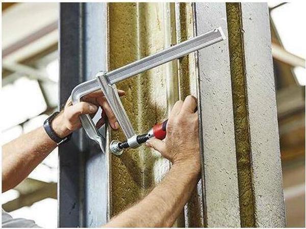 Bessey BESSEY all-steel screw GZ-KG 300/120 - GZ30-12KG