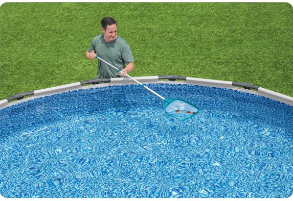 Bestway Αποχή Καθαρισμού Πισίνας AquaScoop με Τηλεσκοπικό Κοντάρι 163 cm