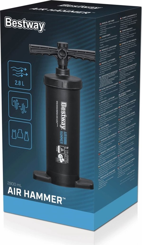 Αντλία χειρός Bestway 62086 Air Hammer 2800