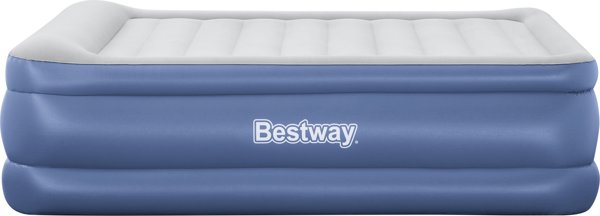 Διπλό φουσκωτό στρώμα θαλάσσης Bestway με ηλεκτρική αντλία γκρι/σκούρο μπλε