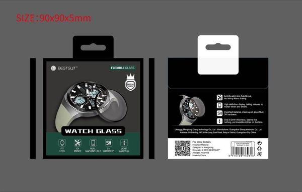 Bestsuit Υβριδικό Γυαλί Προστασίας Οθόνης για Huawei Watch Fit - 0.20mm, Διαφανές