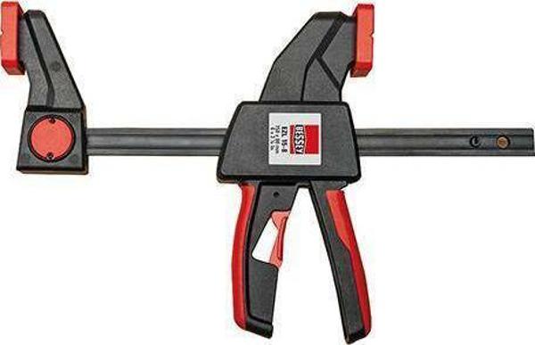 Bessey Σφιγκτήρας One-Hand EZL 450/80 - EZL45-8, Ράγα από Ειδικό Χάλυβα, Μήκος 450mm, Άνοιγμα 80mm