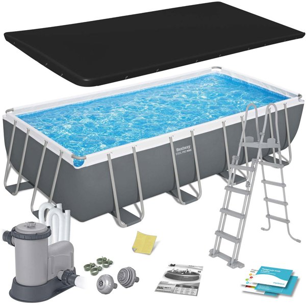 Bestway Πισίνα με Πλαίσιο 18FT 549x274x122 cm SteelPRO
