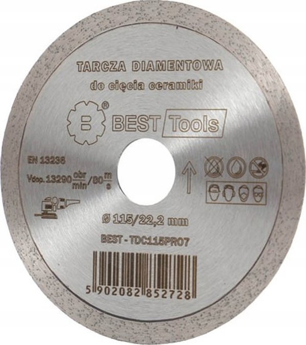 Best-Tools Διαμαντόδισκος 230x25,4/22,2mm συνεχής Standard PUMA BEST - TDC230PRO7