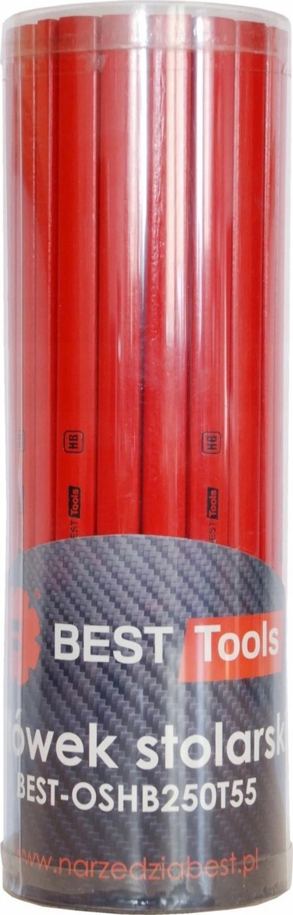 Best-Tools μολύβι ξυλουργού HB 250mm 55 τεμ.