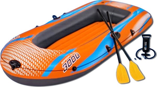 Bestway Dmuchany Ponton - Bestway 122x246cm do 200kg