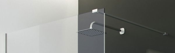 Besco Kabina walk-in 120x195cm przejrzyste (AV-120-195-C)