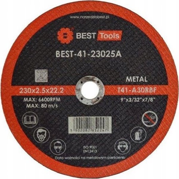 BEST TOOLS TARCZA FLEX 41 230x2,5x22,2 A30 RBF BEST TOOLS
