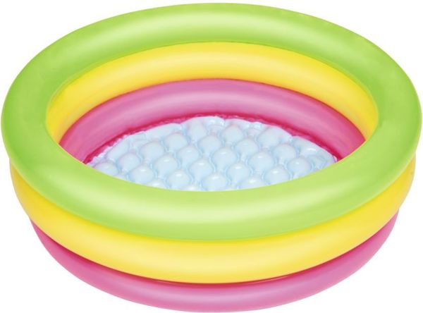 Bestway Basen dmuchany Trzy kolory 70cm (51128)
