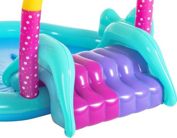 Bestway Φουσκωτή Παιδική Χαρά Μονόκερος 274x198 cm