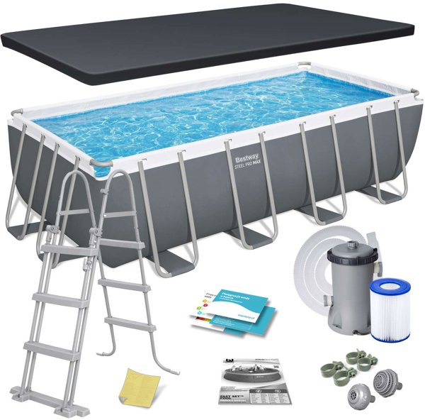 Bestway πισίνα με σκελετό Steel Pro MAX™ 488 x 244 x 122 cm
