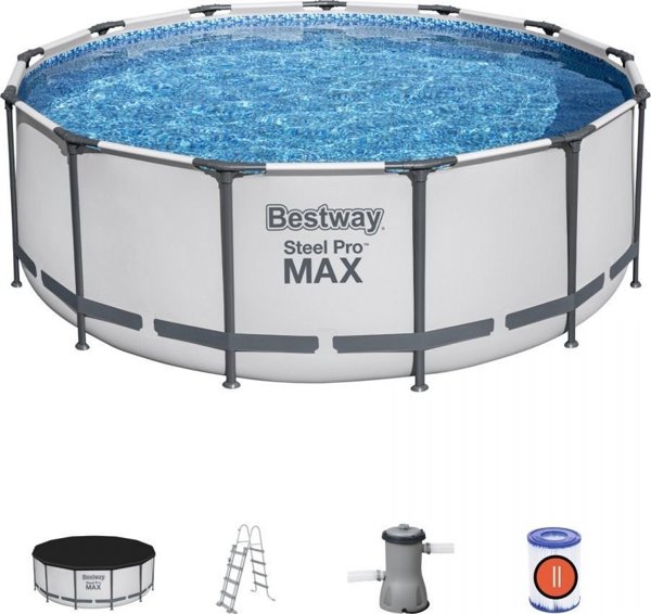 Πισίνα κήπου Bestway με σκελετό 396 x 122 cm 5618W