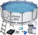 Πισίνα κήπου Bestway με σκελετό 396 x 122 cm 5618W
