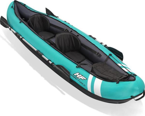 Bestway Hydro-Force Ventura X2 Καγιάκ 2 Ατόμων, 330x94x48 cm, Ανθεκτικό PVC με Κουπιά, 65052