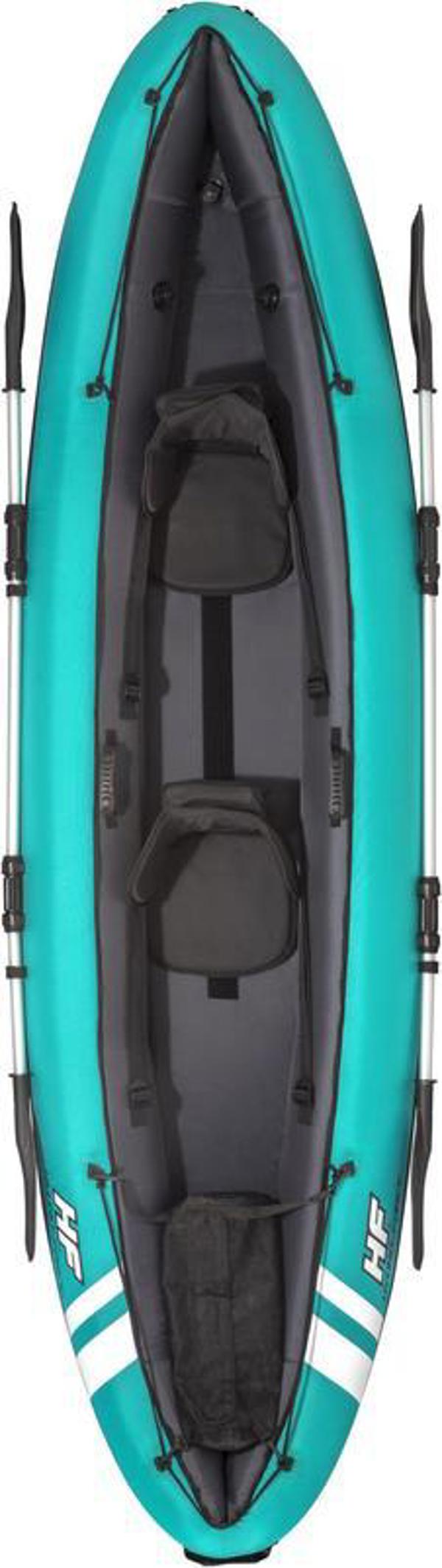 Bestway Hydro-Force Ventura X2 Καγιάκ 2 Ατόμων, 330x94x48 cm, Ανθεκτικό PVC με Κουπιά, 65052