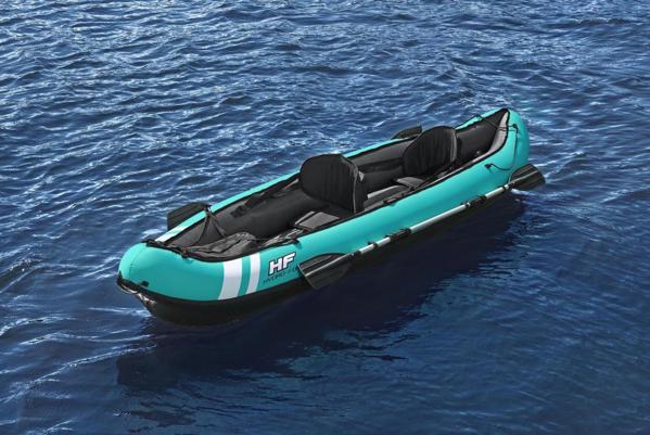Bestway Hydro-Force Ventura X2 Καγιάκ 2 Ατόμων, 330x94x48 cm, Ανθεκτικό PVC με Κουπιά, 65052