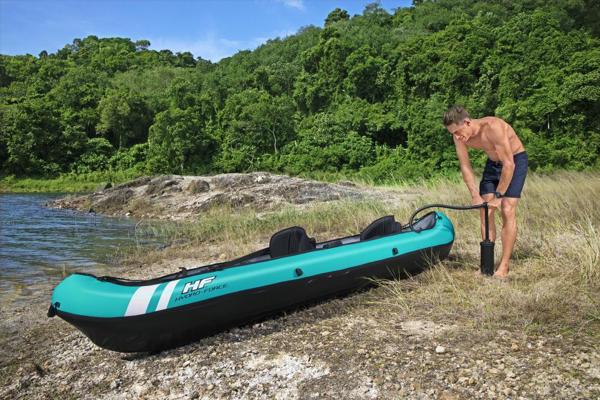 Bestway Hydro-Force Ventura X2 Καγιάκ 2 Ατόμων, 330x94x48 cm, Ανθεκτικό PVC με Κουπιά, 65052