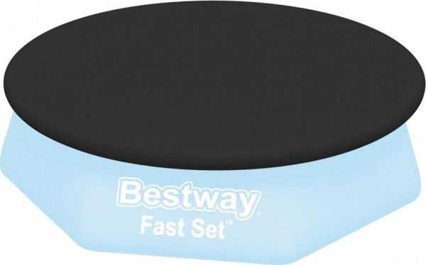 Bestway Κάλυμμα για Πισίνα Fast Set 244cm - Προστατευτικό Κάλυμμα από PE για Πισίνες 8ft