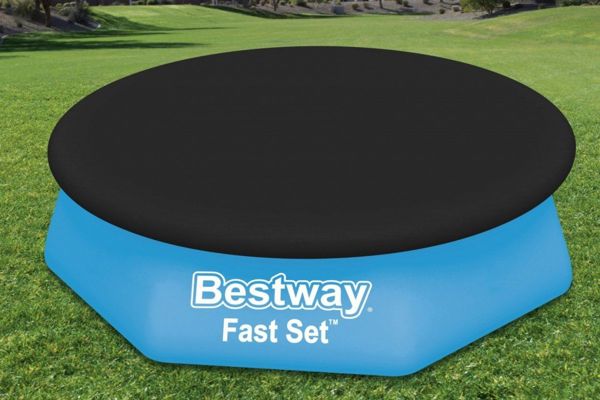 Bestway Κάλυμμα για Πισίνα Fast Set 244cm - Προστατευτικό Κάλυμμα από PE για Πισίνες 8ft