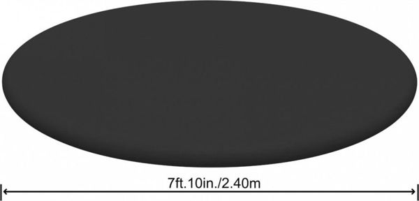 Bestway Κάλυμμα για Πισίνα Fast Set 244cm - Προστατευτικό Κάλυμμα από PE για Πισίνες 8ft