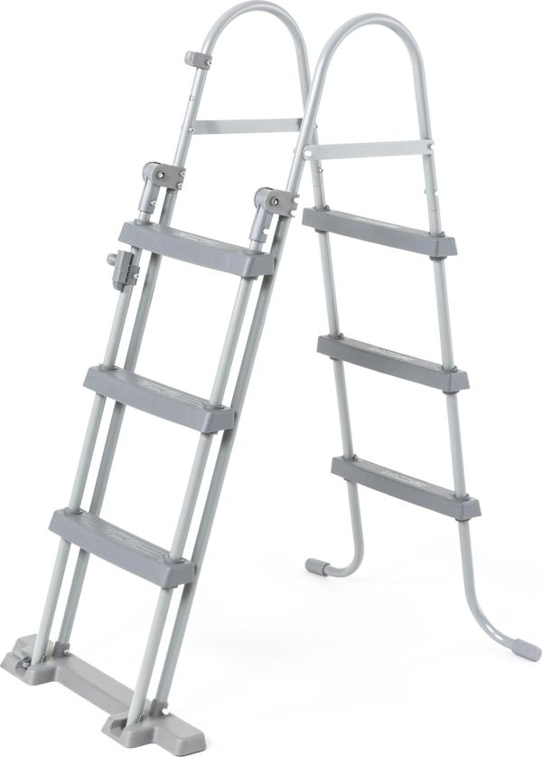 Πισίνα κήπου Bestway Frame, 404 x 201 x 100 cm, 6478 l, Power Steel + αντλία φίλτρου + σκάλα
