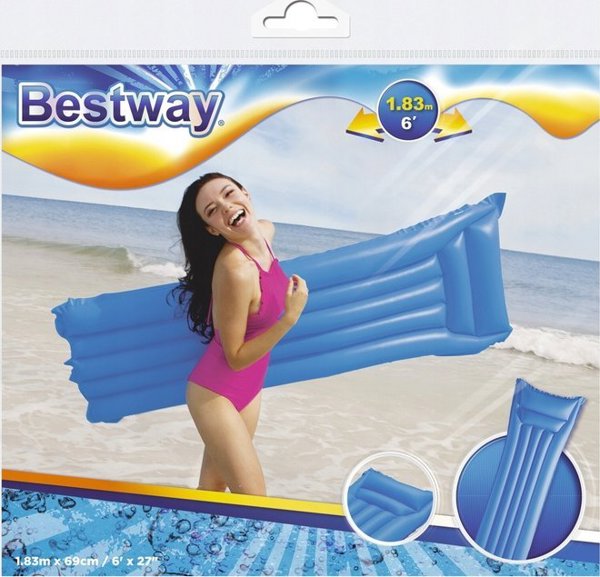Bestway Φουσκωτό Στρώμα Θαλάσσης Μπλε 183 x 69 εκ