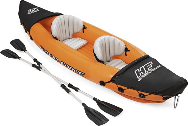 Bestway Φουσκωτό Καγιάκ Lite-Rapid X2, 321 x 88 cm, με Κουπιά Αλουμινίου & Αποσπώμενα Καθίσματα (65077)
