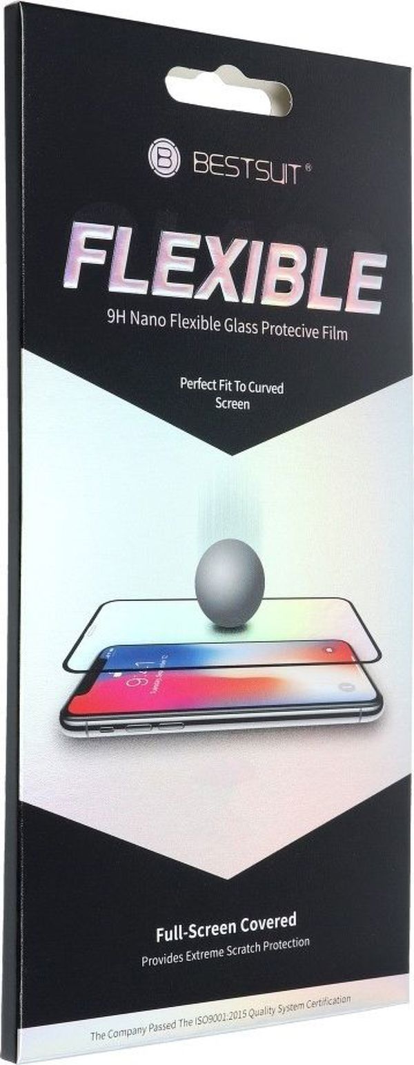 Bestsuit Υβριδικό Γυαλί Προστασίας 5D Full Glue για Samsung Galaxy A51 - Μαύρο