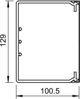 Bettermann Kanal instalacyjny 130 x 100mm WDK100130RW bialy 2m