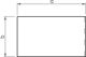 Bettermann Τερματικό κάλυμμα καναλιού WDK λευκό 170 x 80mm
