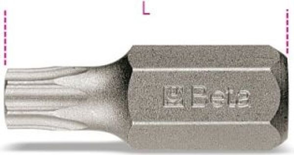 Beta Tools Μύτη κατσαβιδιού Torx T20 x 30mm (BE867TX-20)