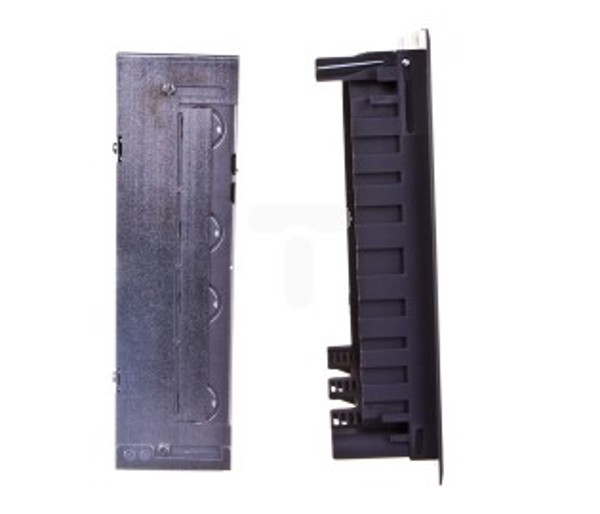 Bettermann Kompletna kaseta z puszkami 12xM45, PA stalowo-szary RAL 7011 UD GES9-2