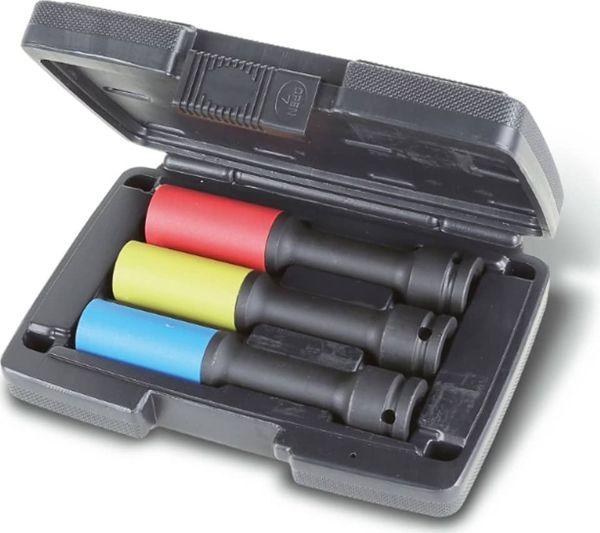 Beta Tools Σετ 3 Καρυδάκια Κρούσης 17, 19, 21 mm για Ζάντες Αλουμινίου 720LC/C3 Long