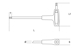 Beta Tools Klucz trzpieniowy torx typ T T25 (000970725)