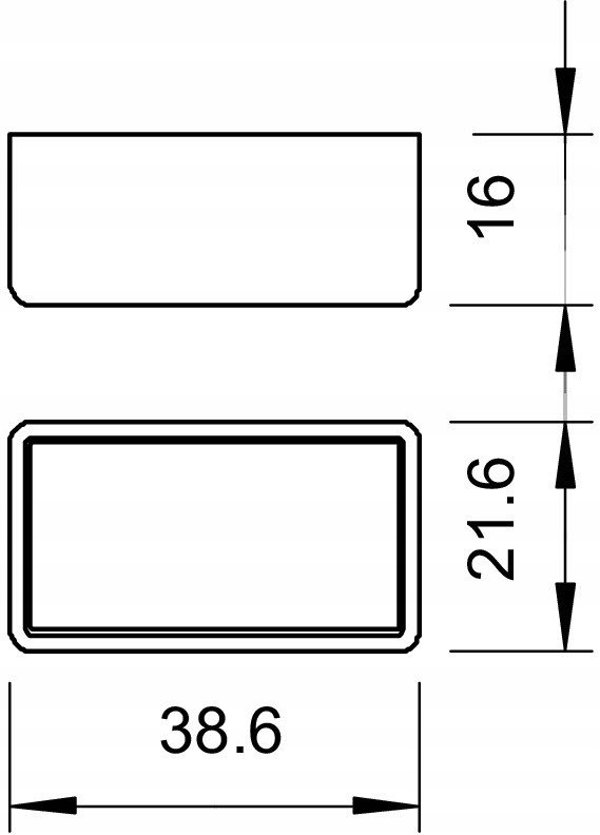 Bettermann Nasadka ochronna do szyn CM3518 SK 1124502