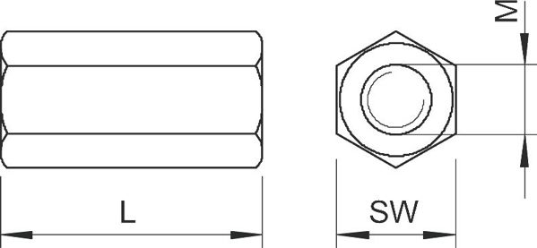 Bettermann Γαλβανιζέ Μούφα Σύνδεσης M10 12005 M10 G (6410103)