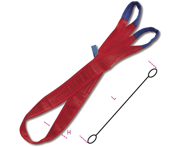Beta Tools Zawiesia pasowe czerwone 5000kg 4m (081580040)