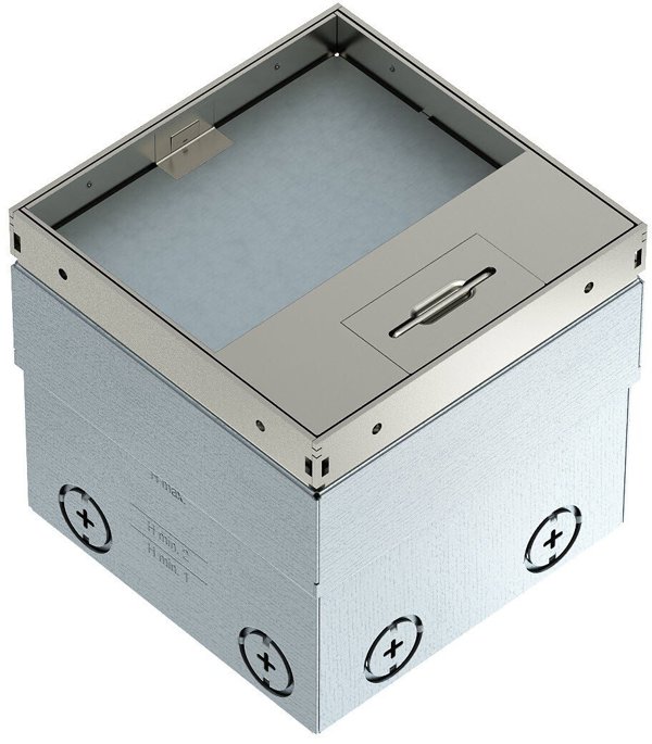 Bettermann puszka podlogowa kompletna 2x gniazda M45 VDE NF 16A UDHOME2 GV15N