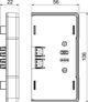 Bettermann Koncowka kanalu Rapid 45-2 GK-E53100RW bialy