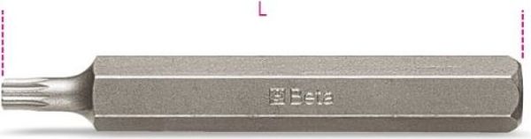 Beta Tools άκρες κατσαβιδιού προφίλ XZN M12 x 75mm (BE867XZNL-12)