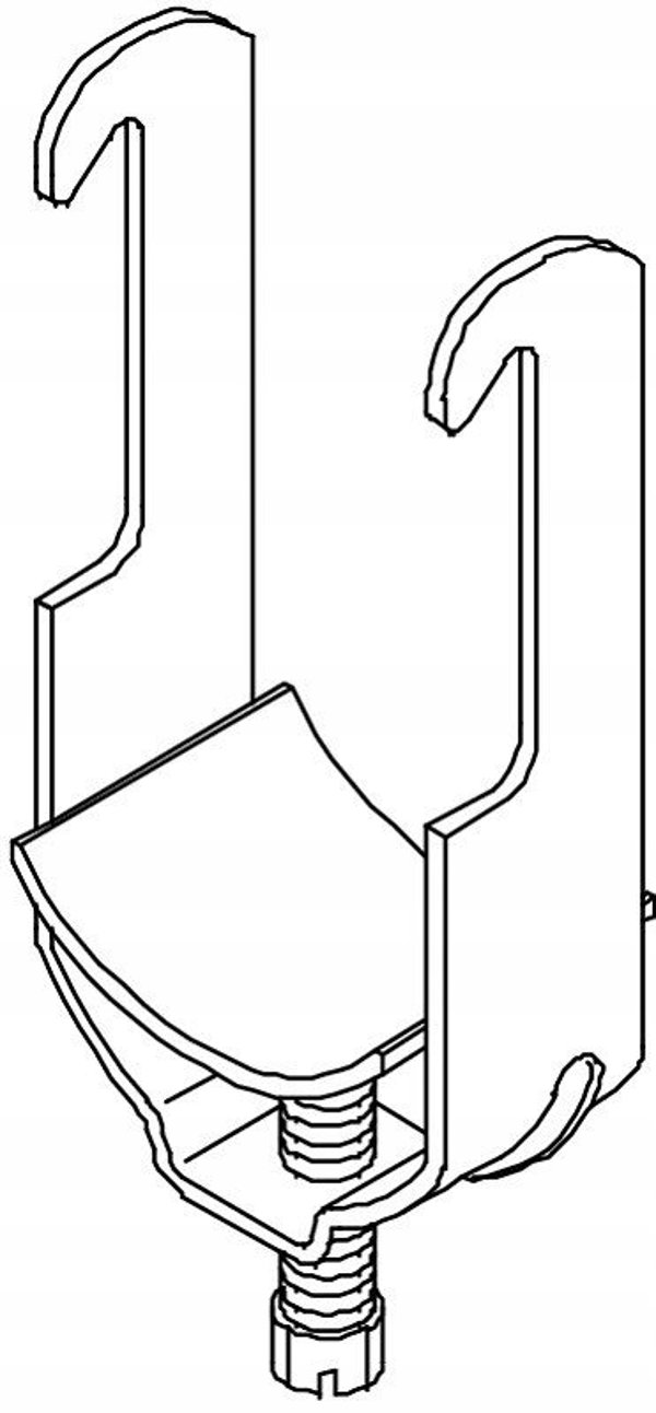 Bettermann Obejma keblakowa 2056W 40 FT 1180401