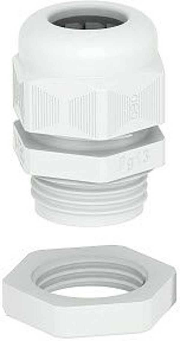 Bettermann Πολυαμιδικό καλωδιοσφιγκτήρας PG13,5 IP68 V-TEC PG13,5+ LGR ανοιχτό γκρι