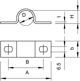 Bettermann Uchwyt metalowy do rur i kabli 37mm PG29 823 37 FT (1015303)